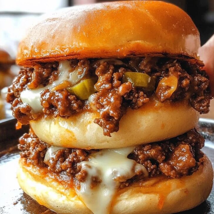 Philly Cheesesteak Sloppy Joes Recipe Delight