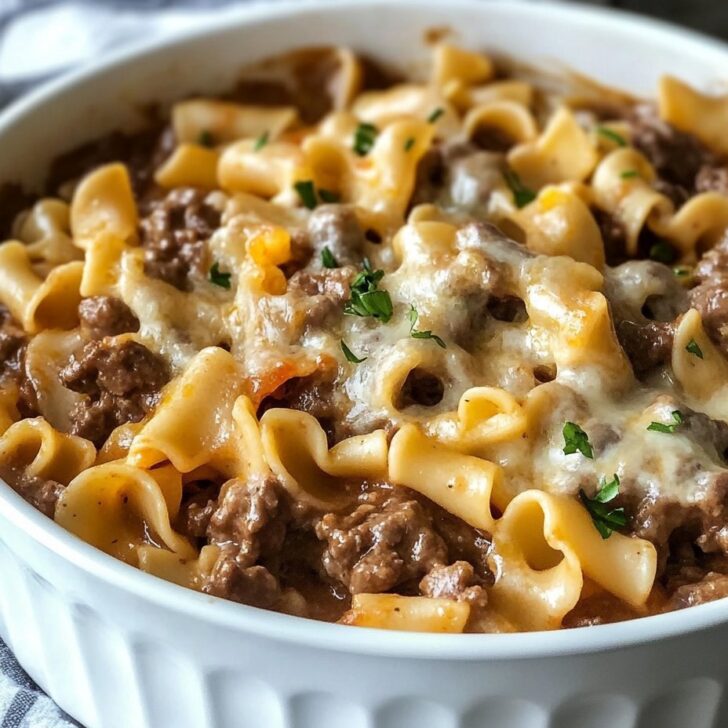 Sour Cream Beef Noodle Casserole Recipe