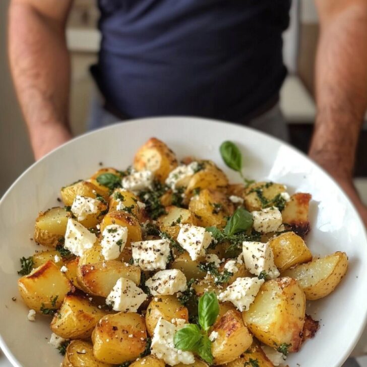 Greek Feta Roast Potatoes Recipe for Flavorful Meals