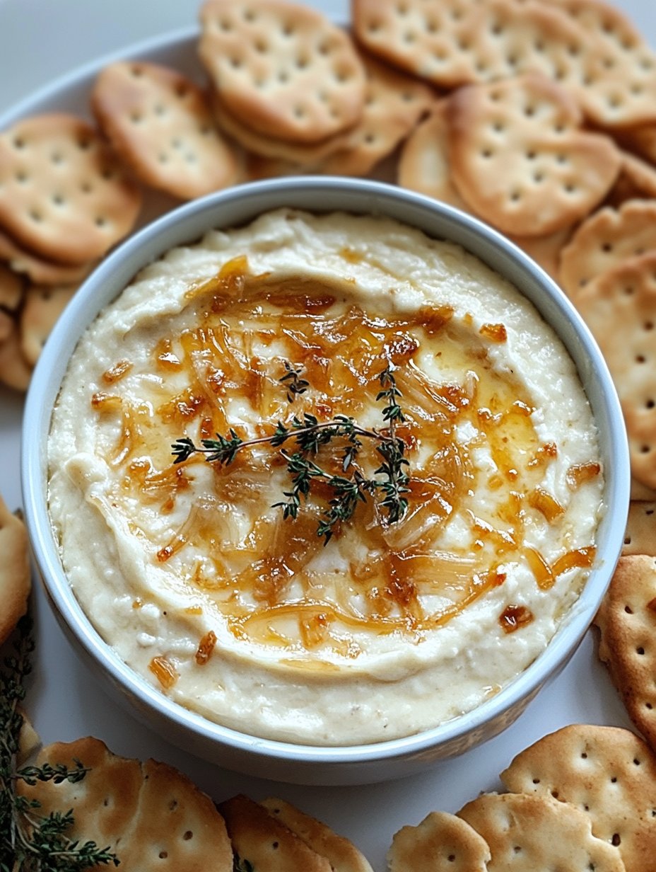 Caramelized Onion and Gruyère Dip Recipe