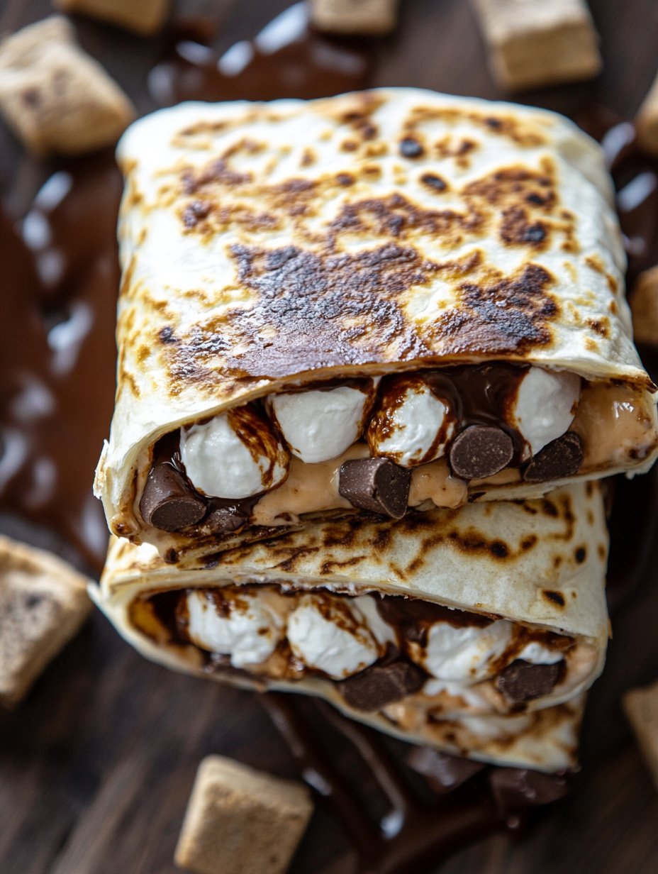 S'mores Crunchwrap Recipe: A Sweet Dessert Delight