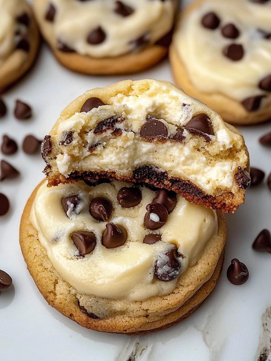 Chocolate Chip Cheesecake Cookies Recipe