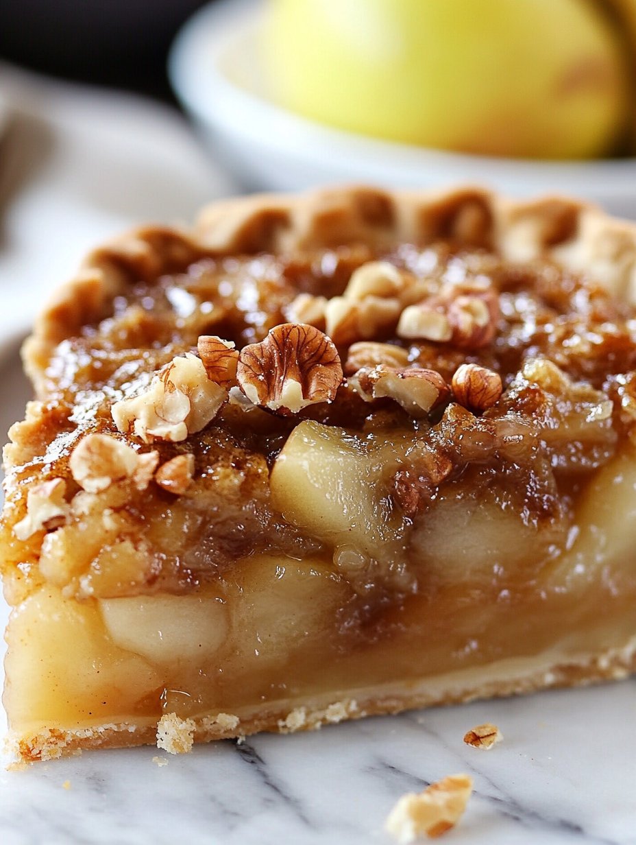 Maple Vanilla Walnut Pear Pie Recipe: A Delicious Dessert