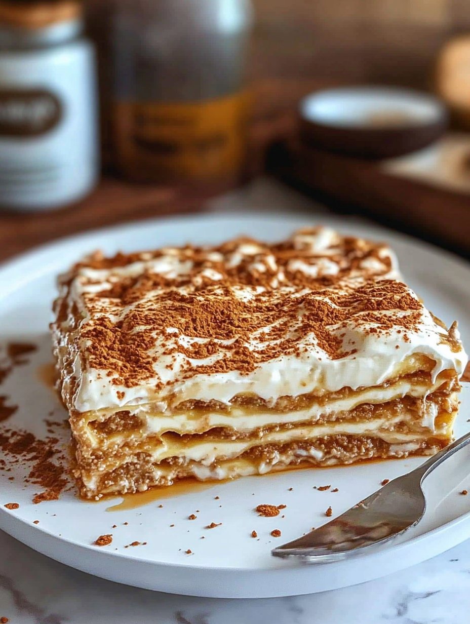 Viral Lotus Biscoff Lasagne Recipe Delight