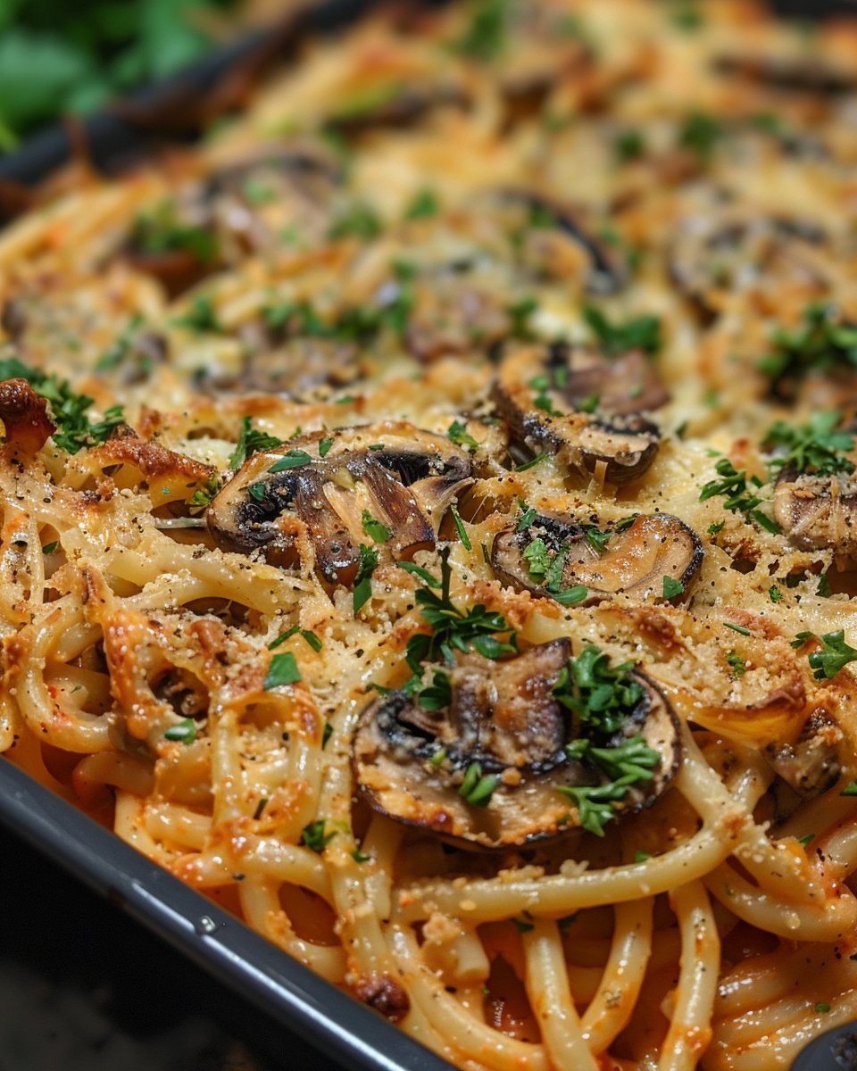 Baked Mushroom Pasta Recipe for a Delicious Dinner