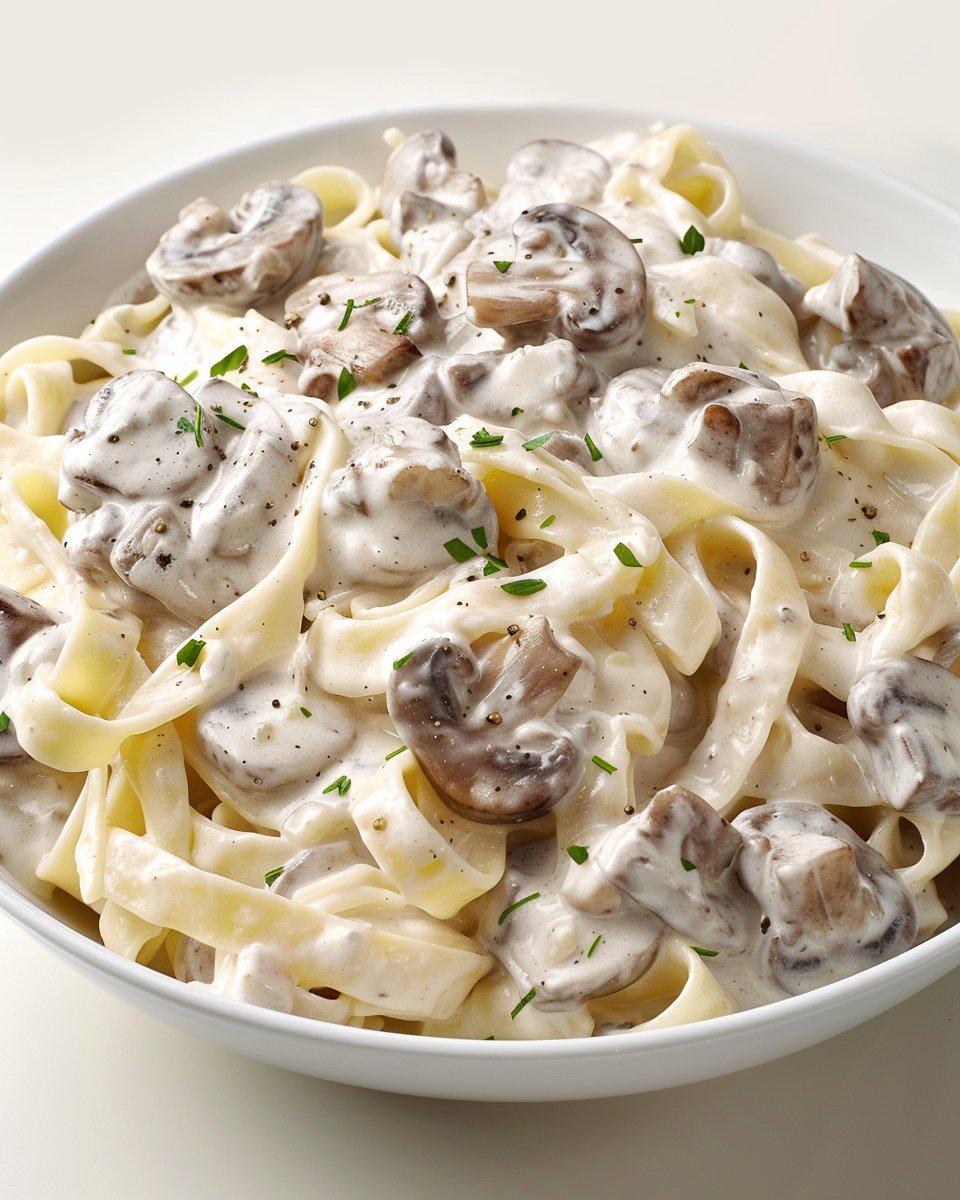 Creamy Mushroom Tagliatelle Recipe for Dinner