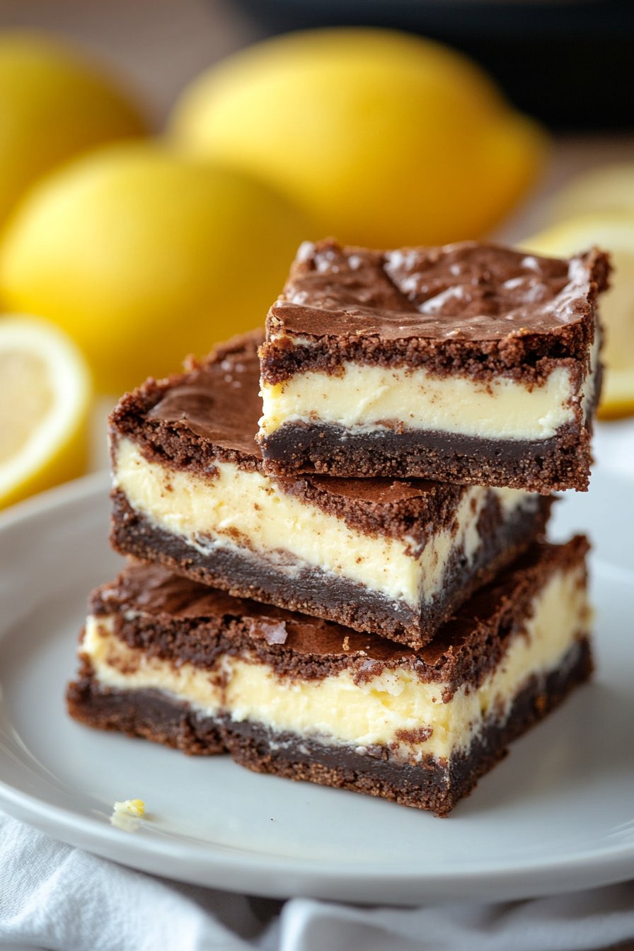 Lemon Cream Cheese Brownies: A Delicious Twist