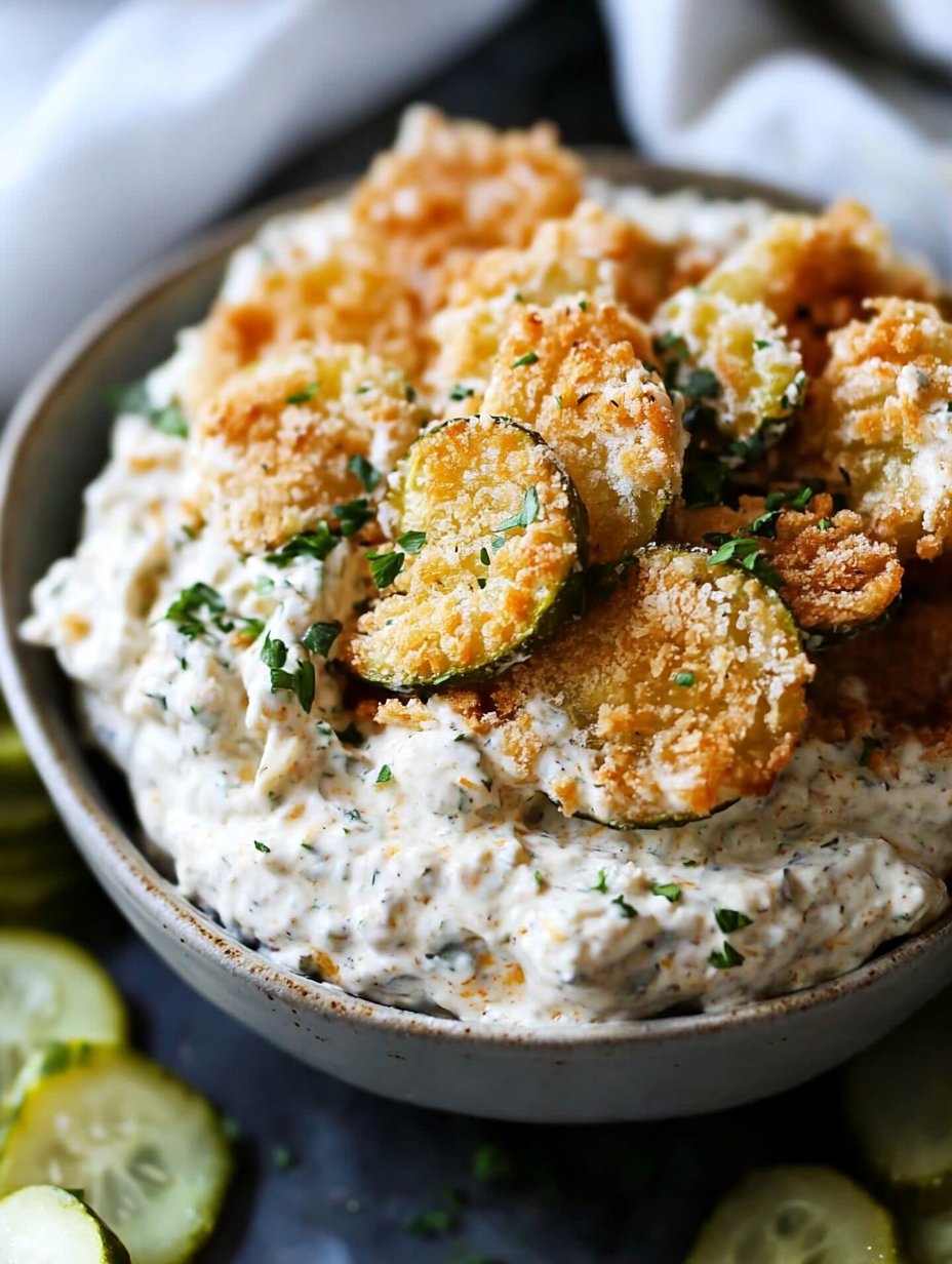 Fried Pickle Ranch Dip Recipe for Parties