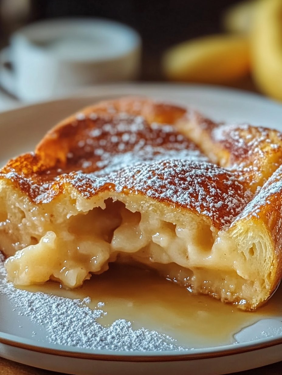 French Toast Casserole with Croissant Delight