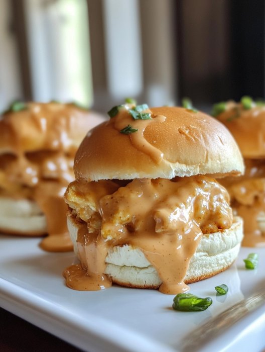 Bang Bang Chicken Sliders - Tasty & Easy Recipe