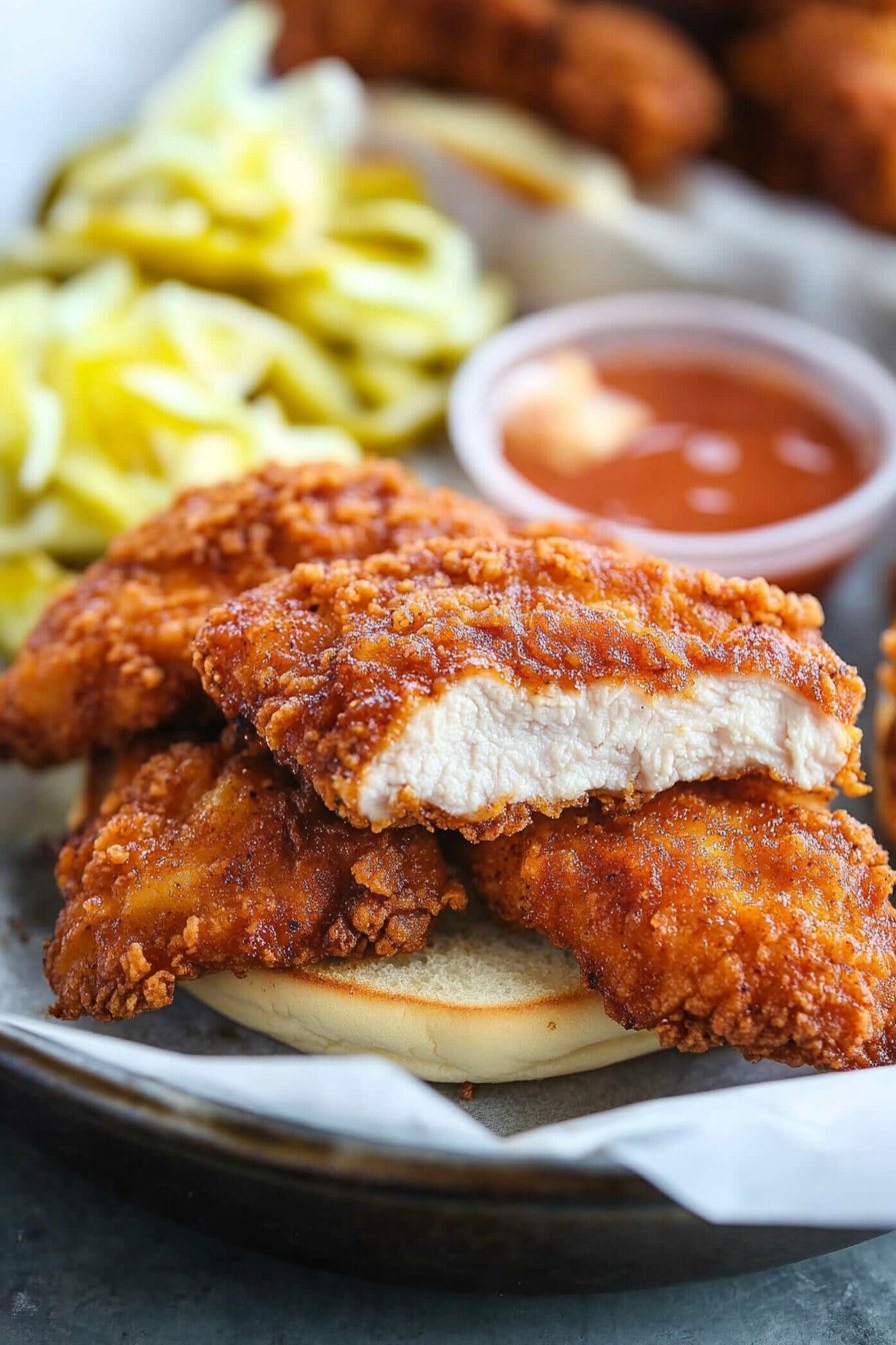 Nashville-Style Hot Chicken Sandwich Recipe