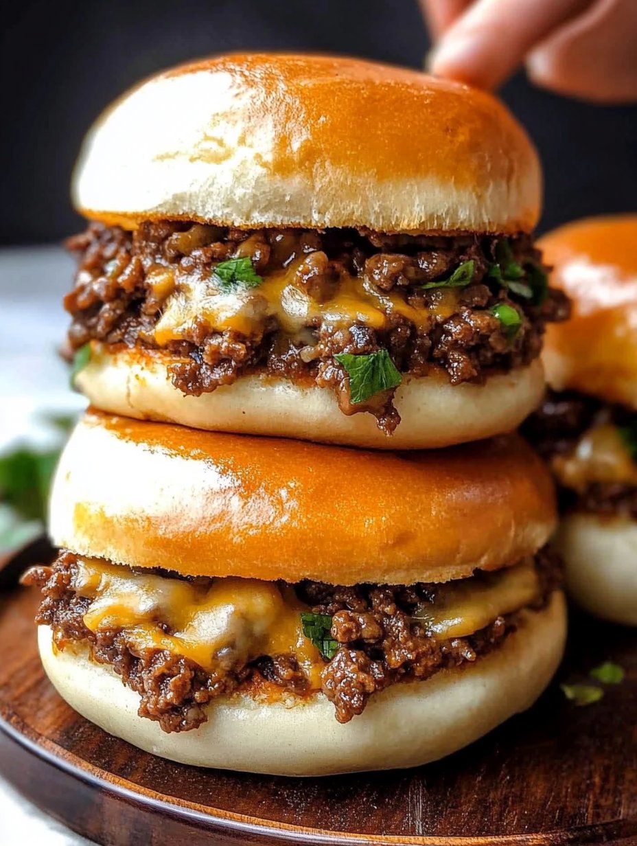 Philly Cheesesteak Sloppy Joes Recipe Delight