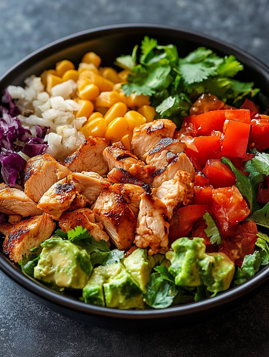 One-Pan Chicken Burrito Bowl Recipe - Easy & Delicious