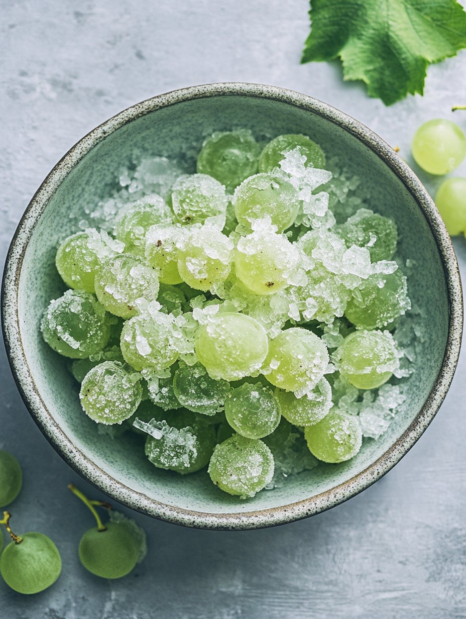 Sour Candy Frozen Grapes Recipe: A Cool Treat