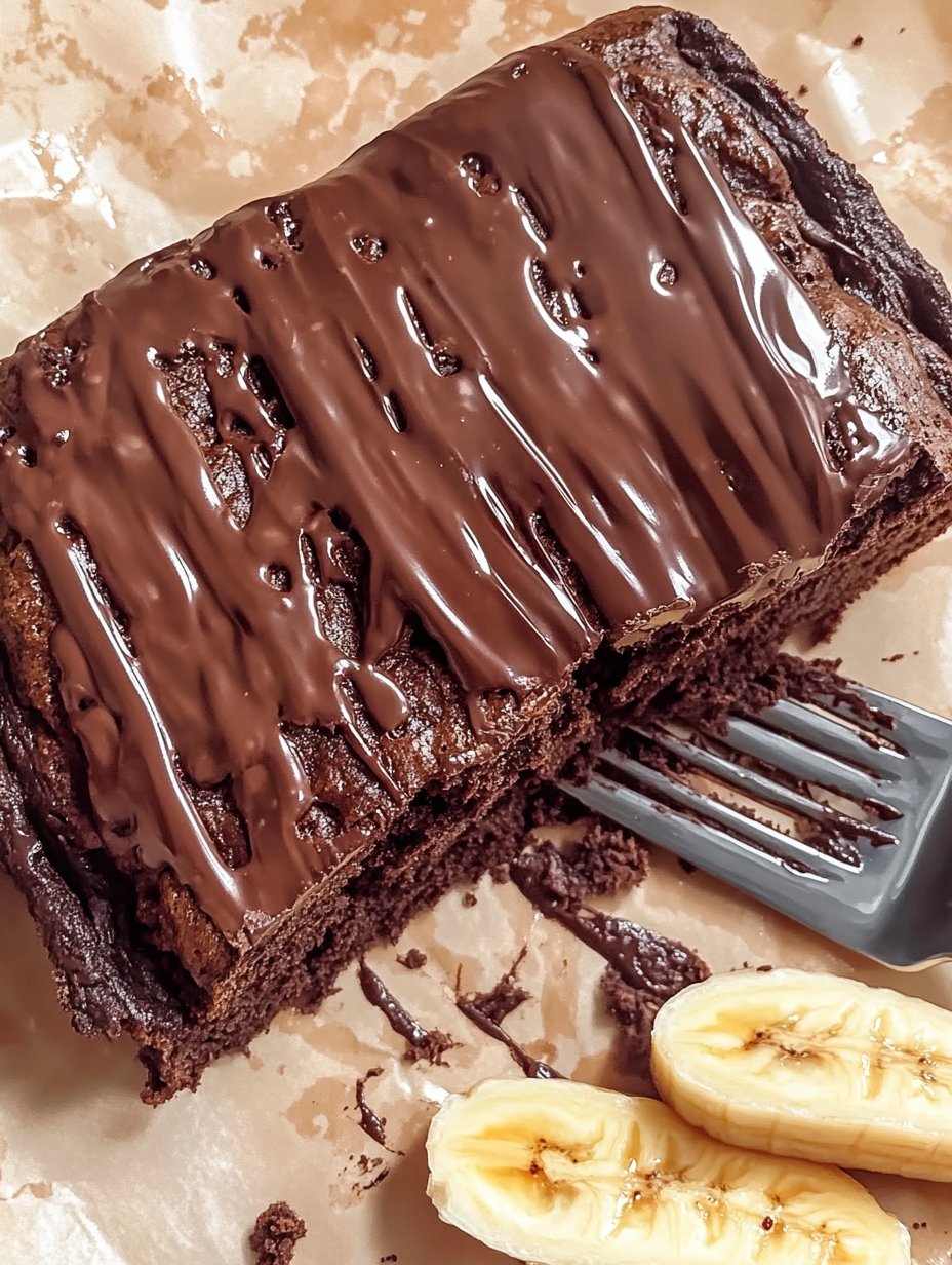 Gluten Free Chocolate Brownie Banana Bread Recipe