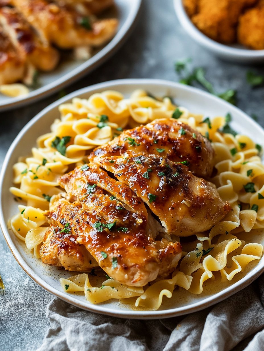 Chicken with Buttered Noodles: A Delicious Dinner Recipe