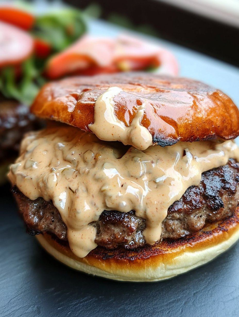 Smash Burgers with Baconnaise Sauce Recipe