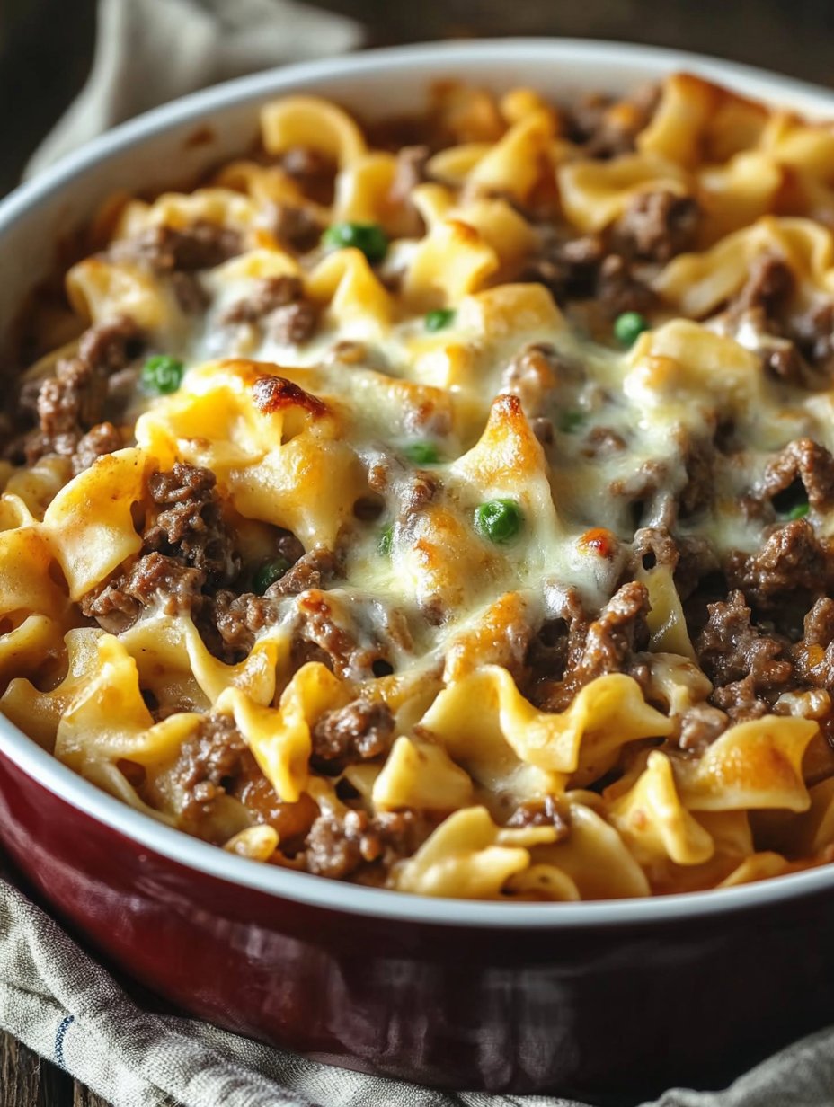 Sour Cream Beef Noodle Casserole Recipe