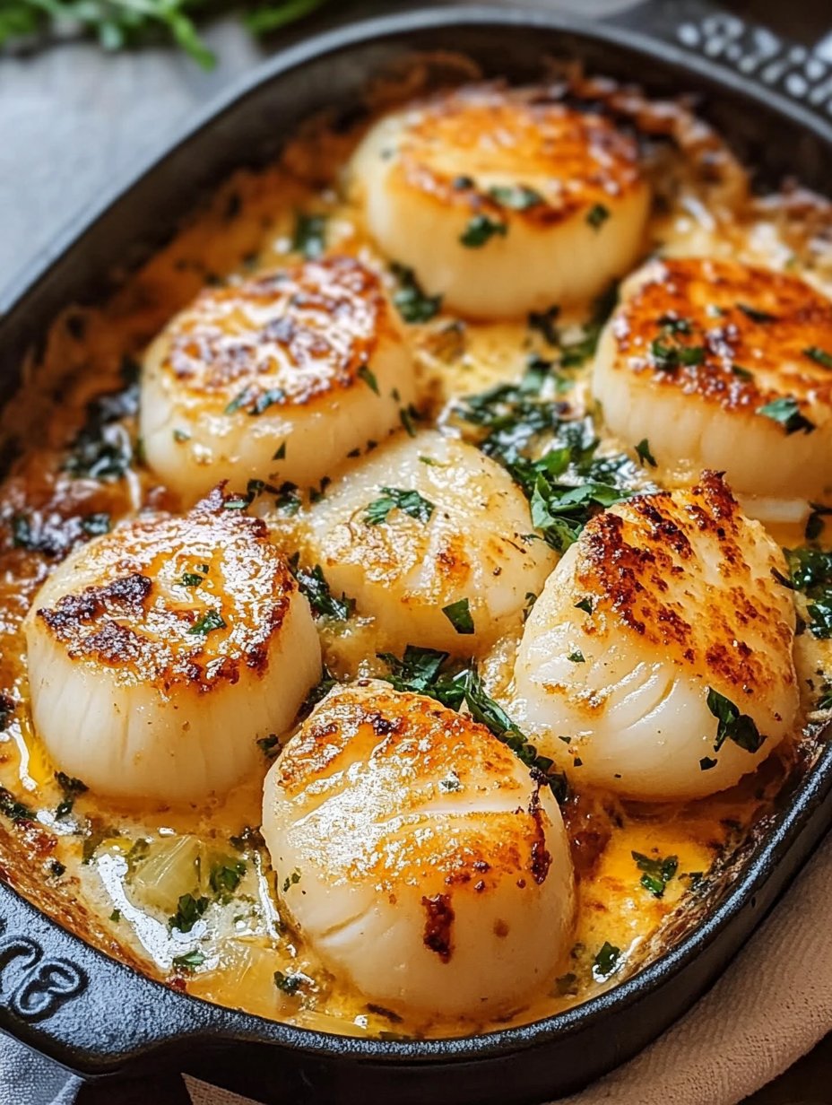 Garlic Butter Baked Scallops: Delicious Recipe Guide