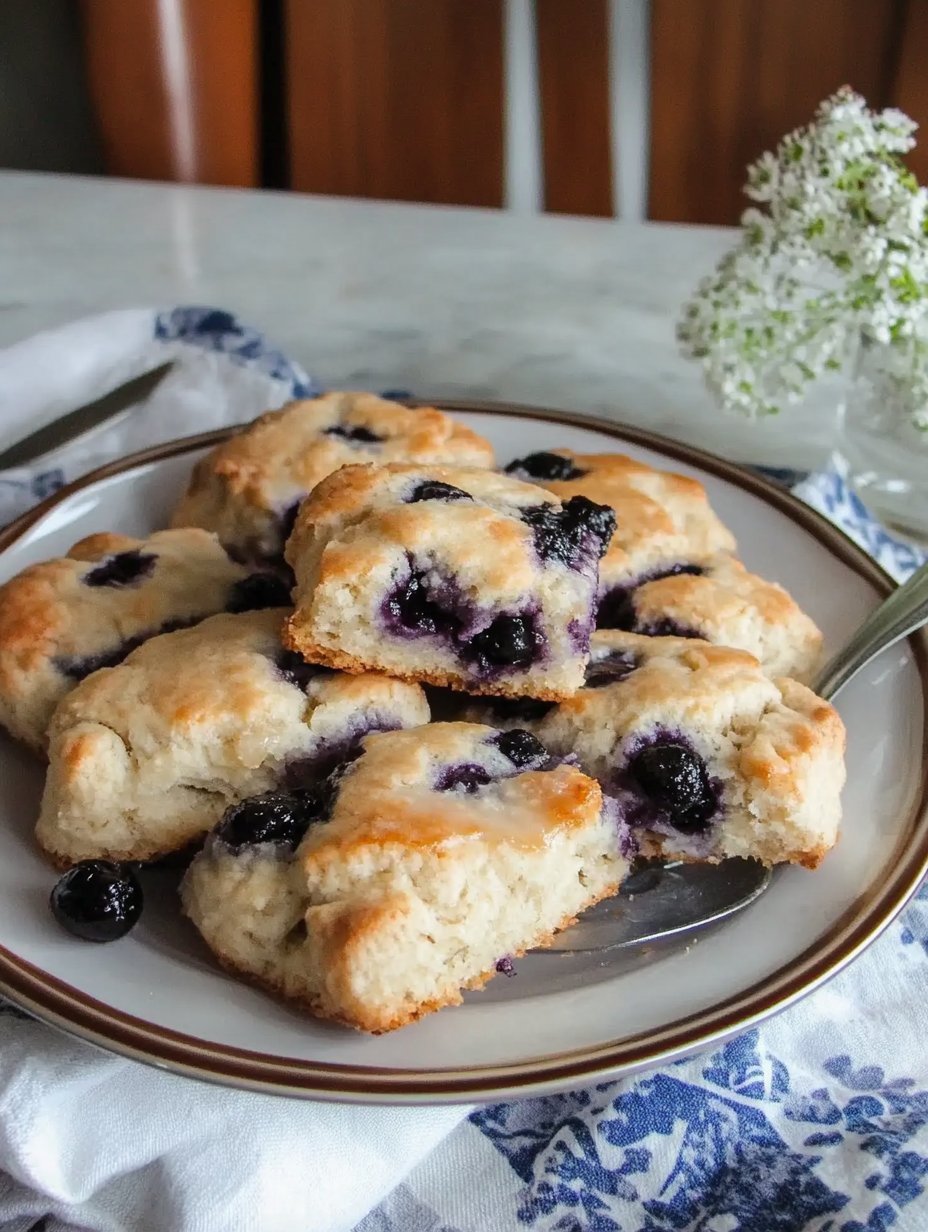 Blueberry Butter Swim Biscuits - Delicious Recipe