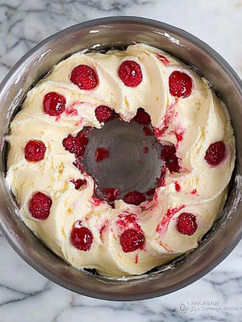 Lemon Raspberry Bundt Cake Recipe: A Sweet Delight