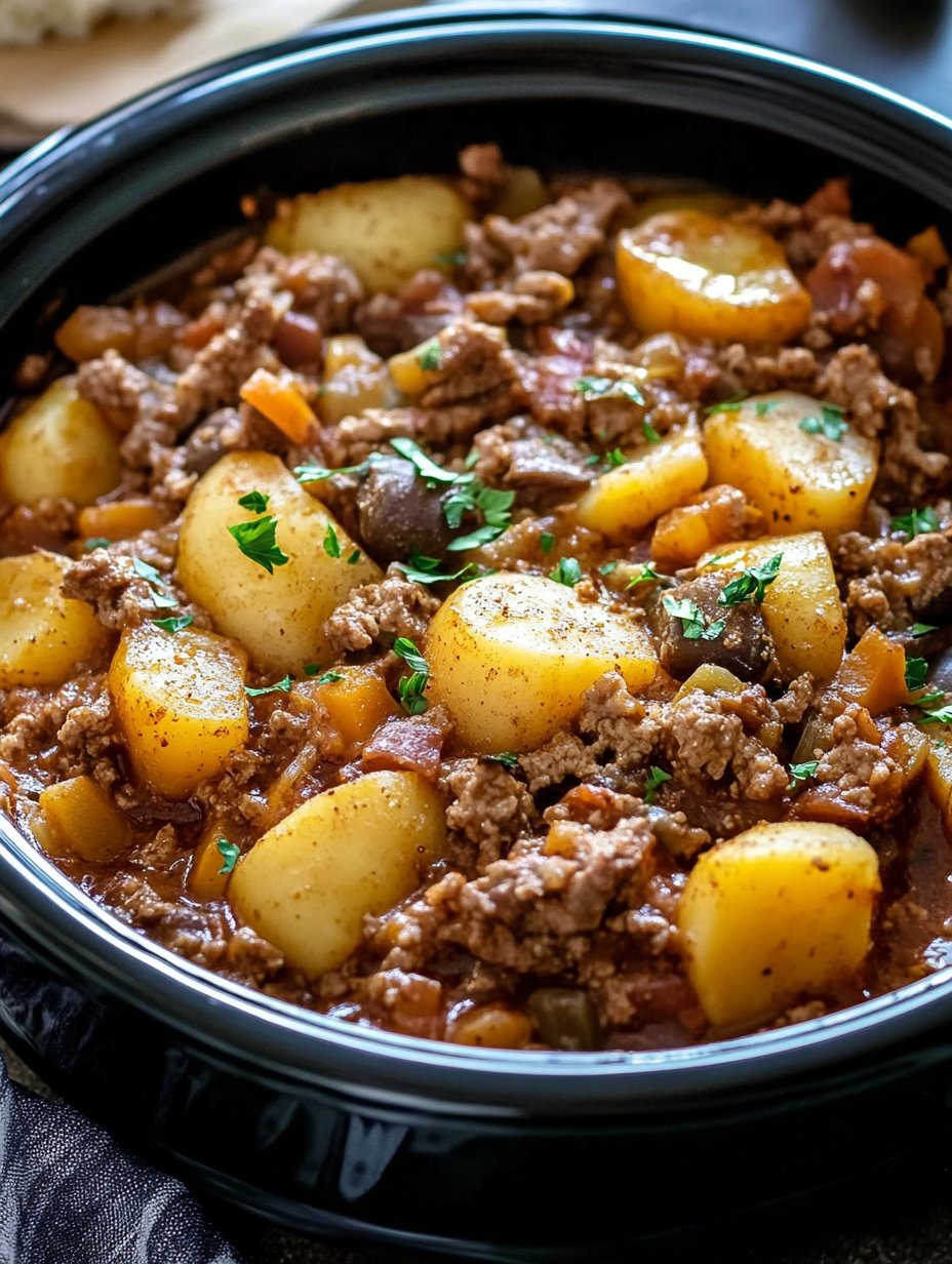 Slow Cooker Cowboy Casserole Recipe | Perfect Comfort Food