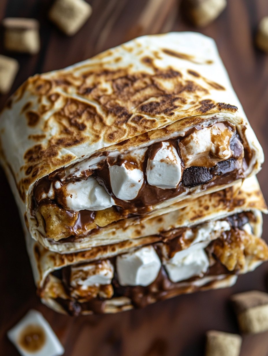 S'mores Crunchwrap Recipe: A Sweet Dessert Delight