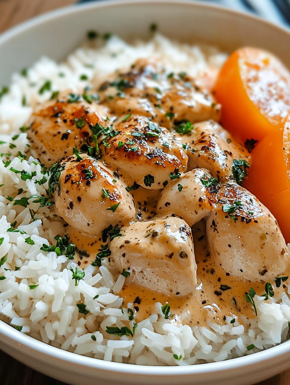 Creamy Herb Chicken & Basmati Rice Recipe