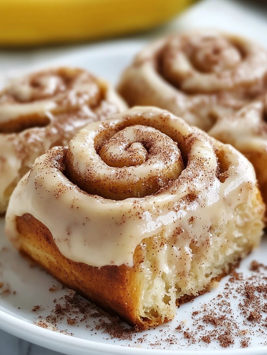 Banana Bread Cinnamon Rolls Recipe: Delicious Treat