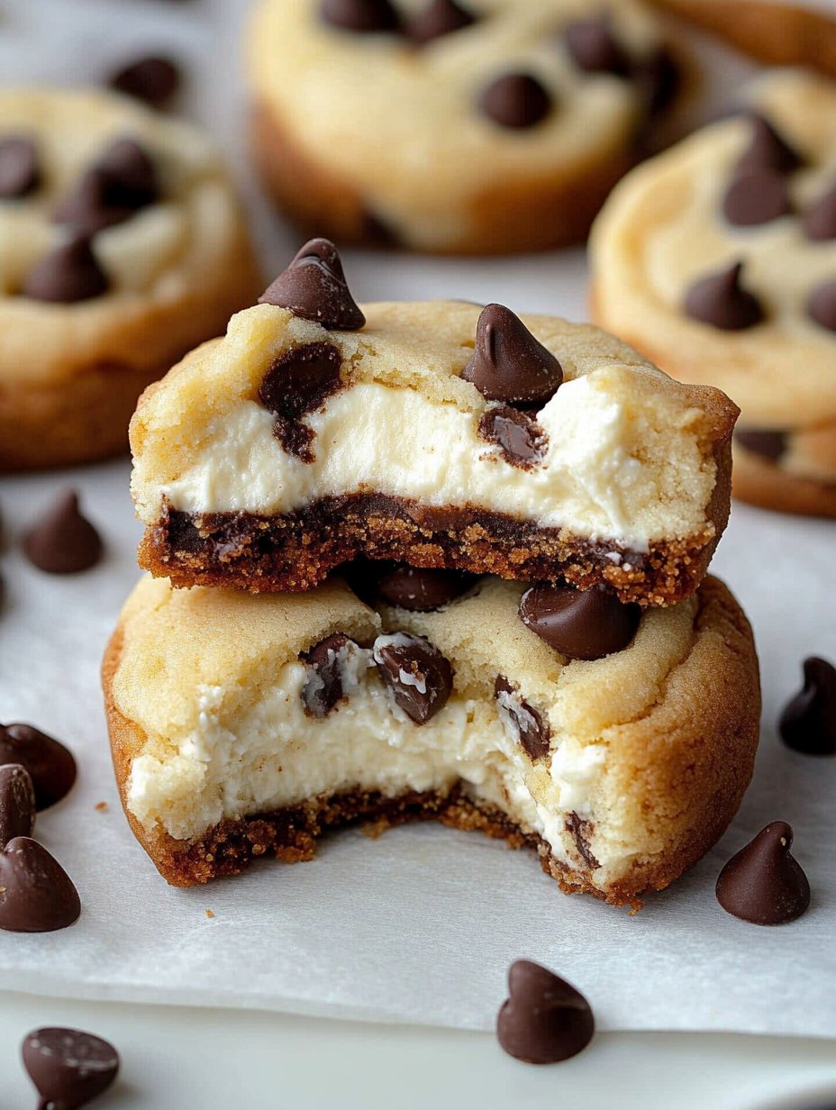 Chocolate Chip Cheesecake Cookies Recipe