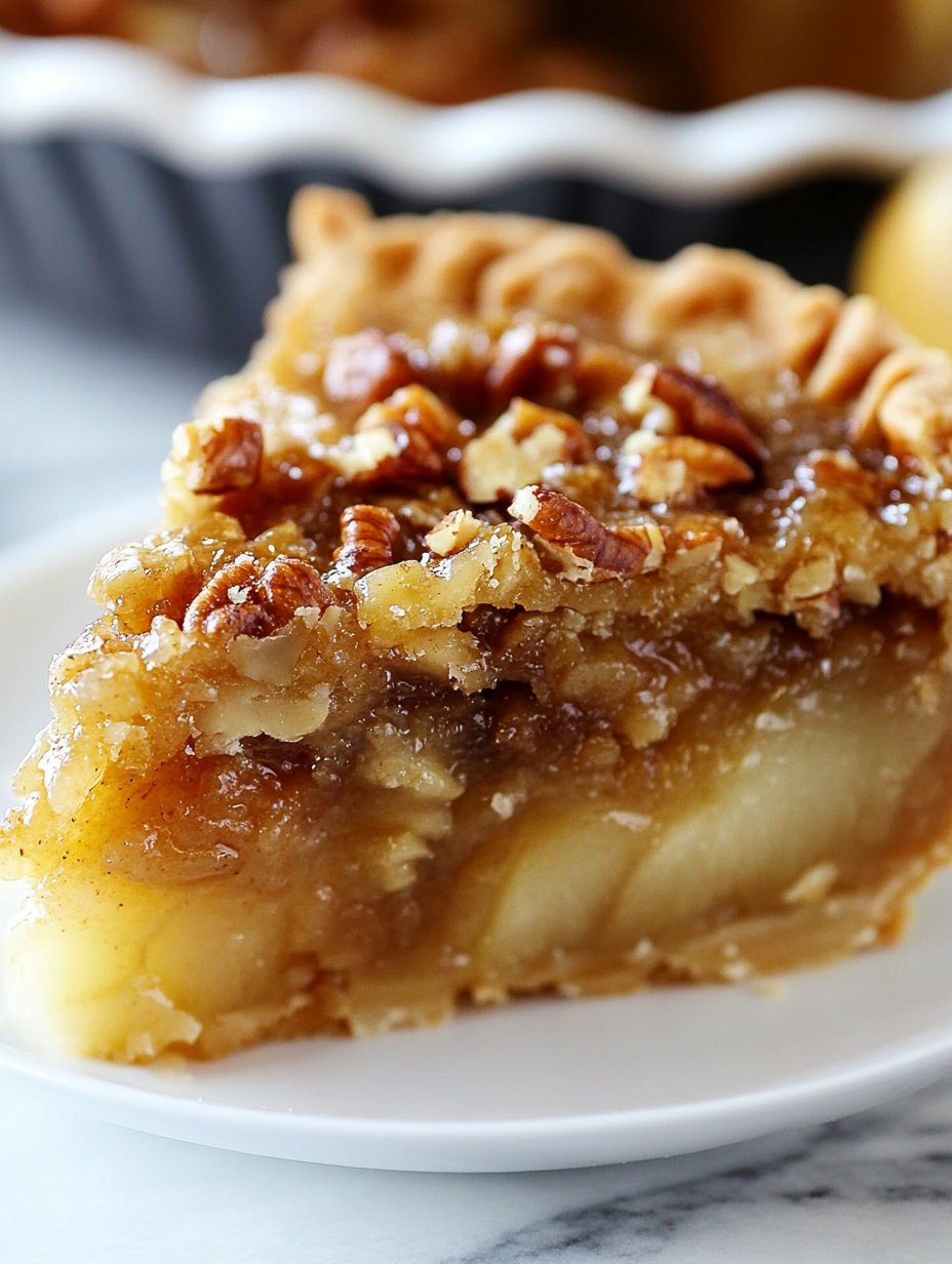 Maple Vanilla Walnut Pear Pie Recipe: A Delicious Dessert