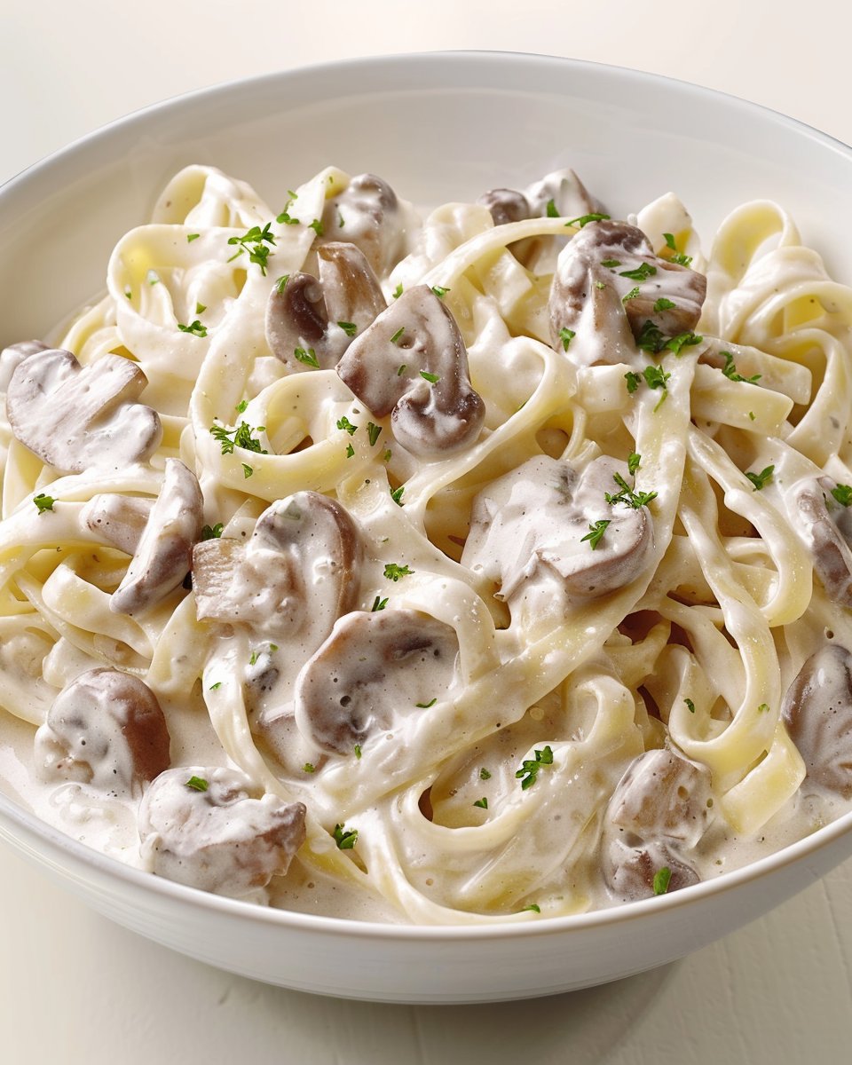 Creamy Mushroom Tagliatelle Recipe for Dinner