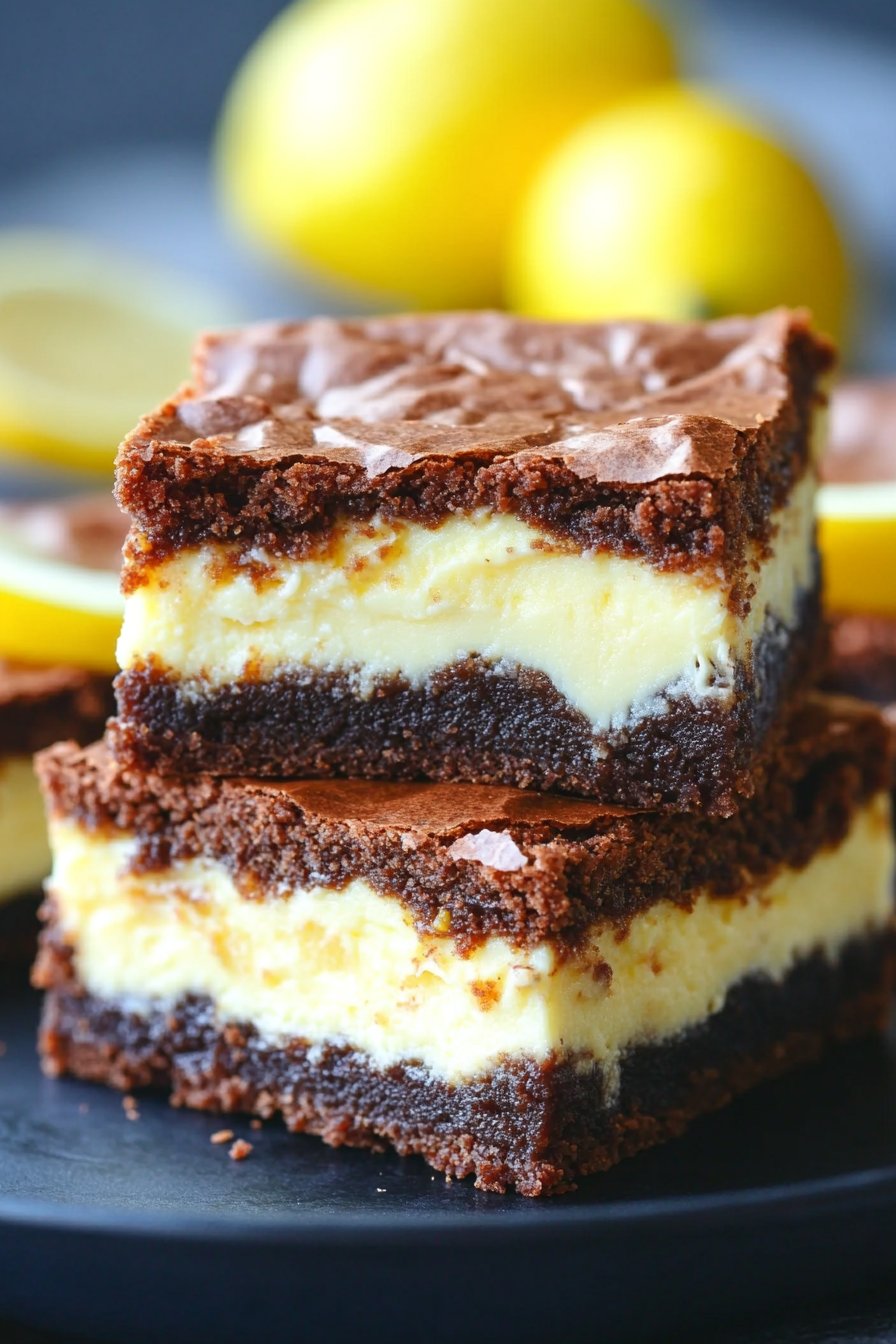 Lemon Cream Cheese Brownies: A Delicious Twist