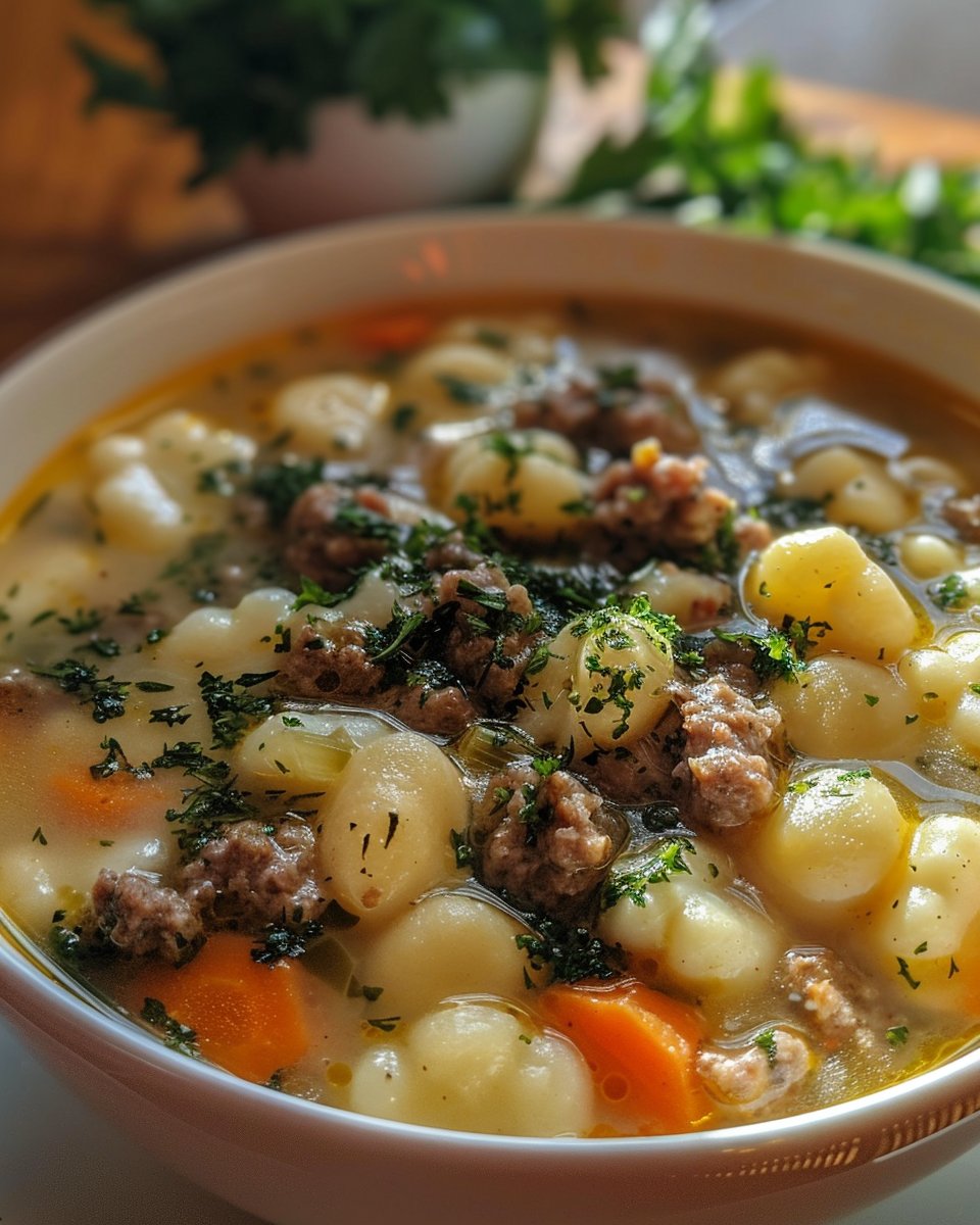 Sausage Gnocchi Soup: Comfort in a Bowl