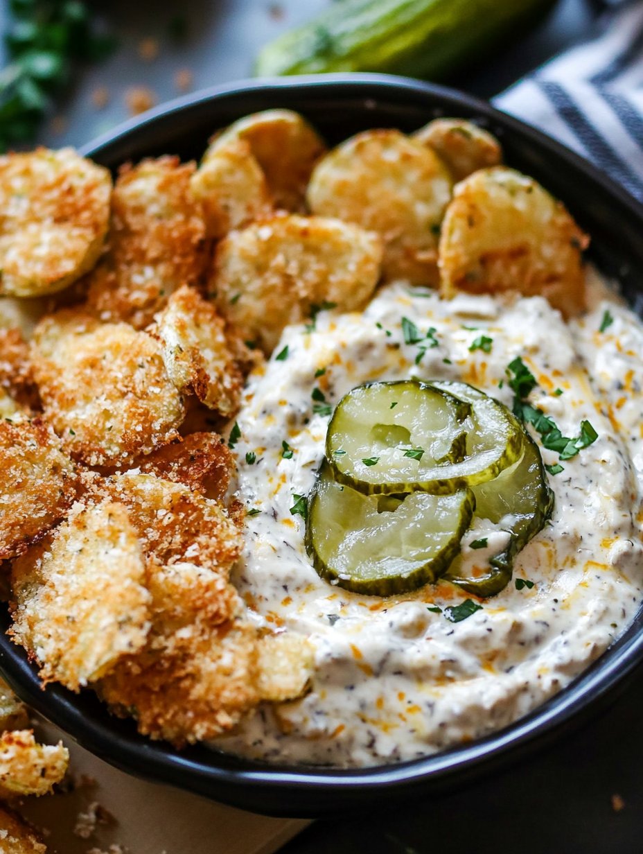 Fried Pickle Ranch Dip Recipe for Parties