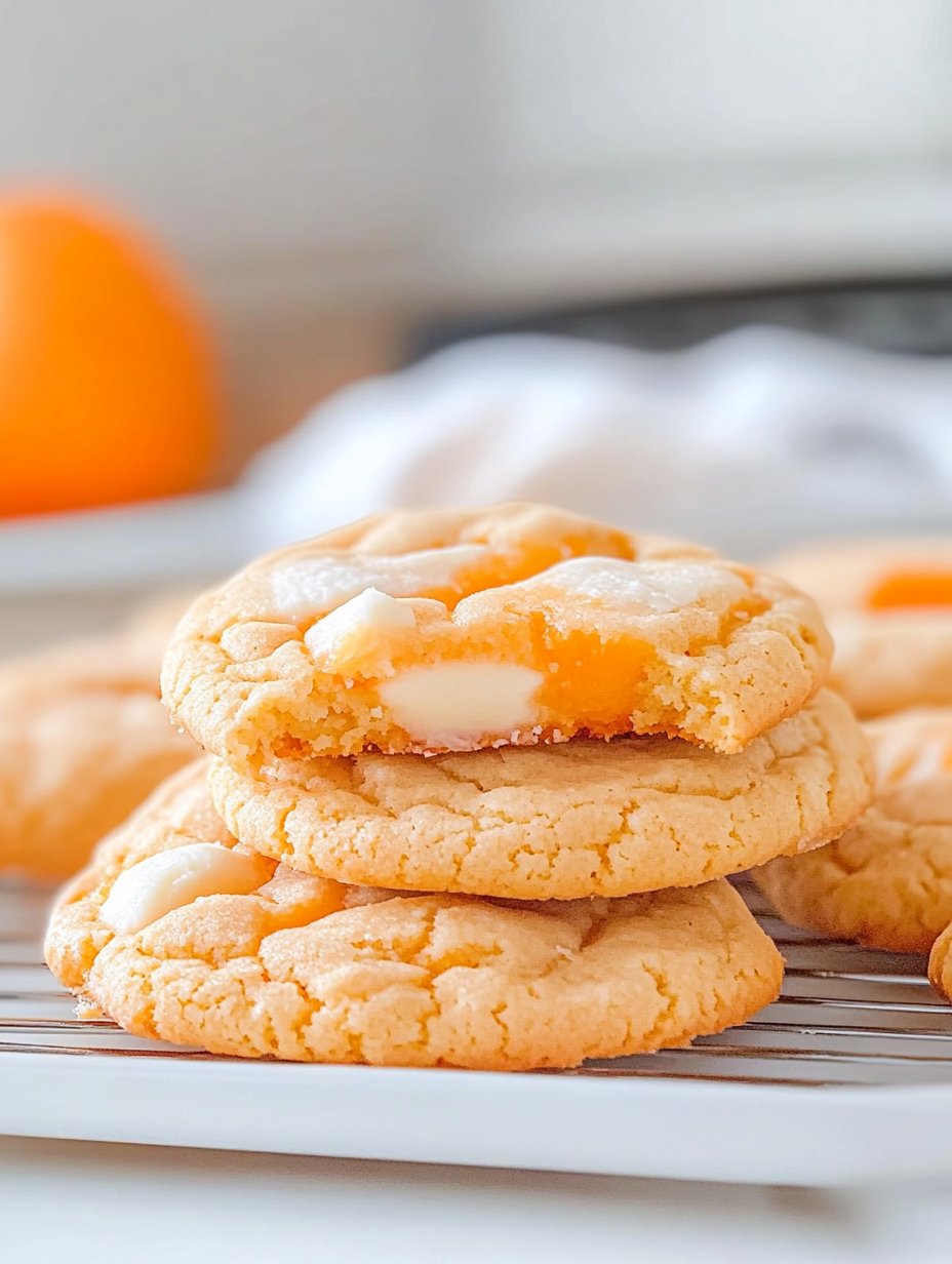 Creamsicle Orange Cookies Recipe for Sweet Delight