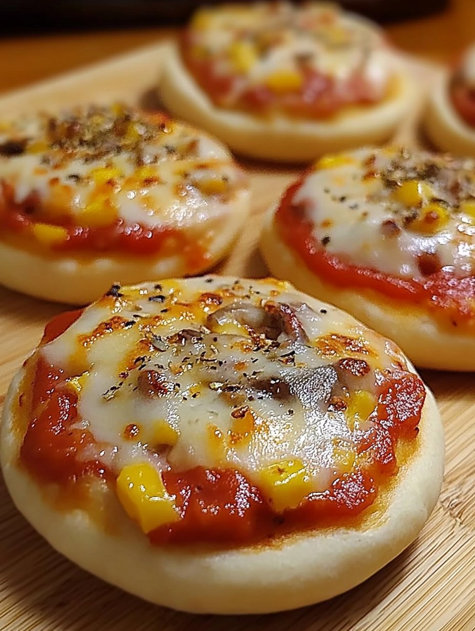 Easy Mini English Muffin Pizzas Recipe