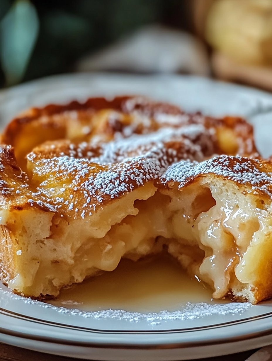 French Toast Casserole with Croissant Delight