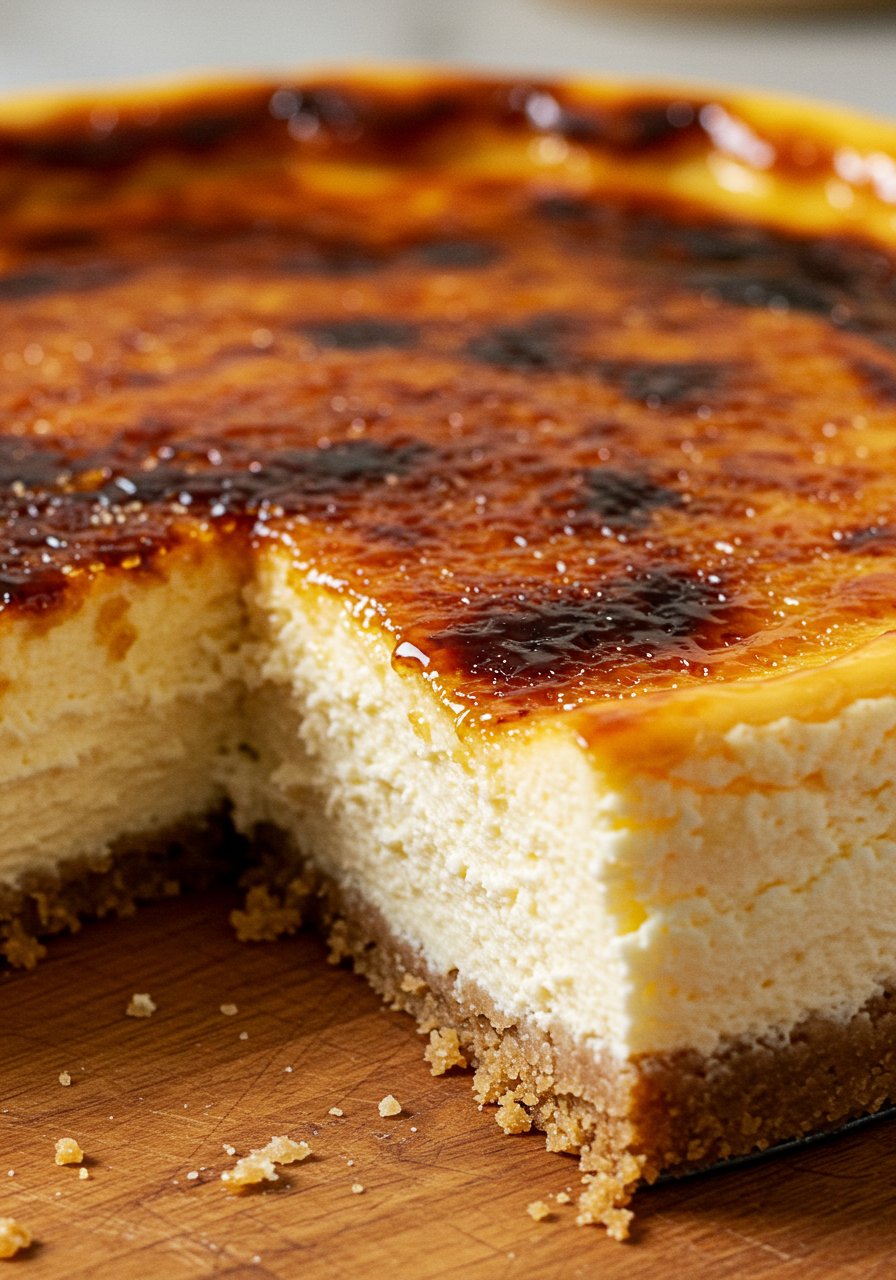 Crème Brûlée Cheesecake: Decadent Dessert Recipe