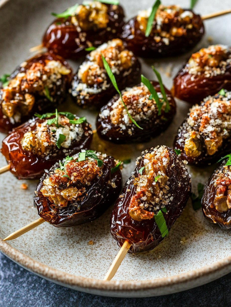 Roasted Stuffed Dates Recipe - Sweet and Savory Delight