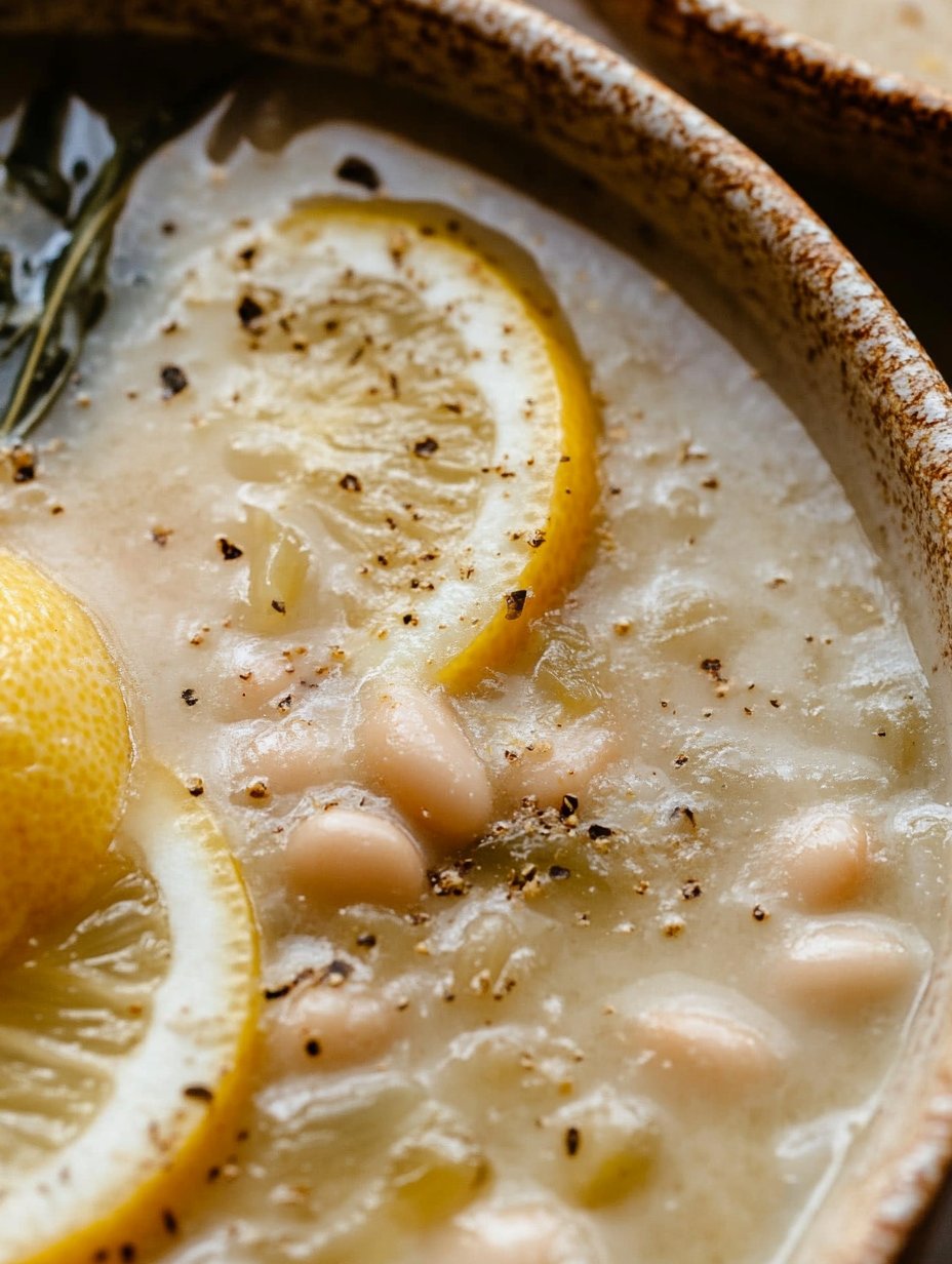 Nourishing White Bean and Lemon Soup Recipe