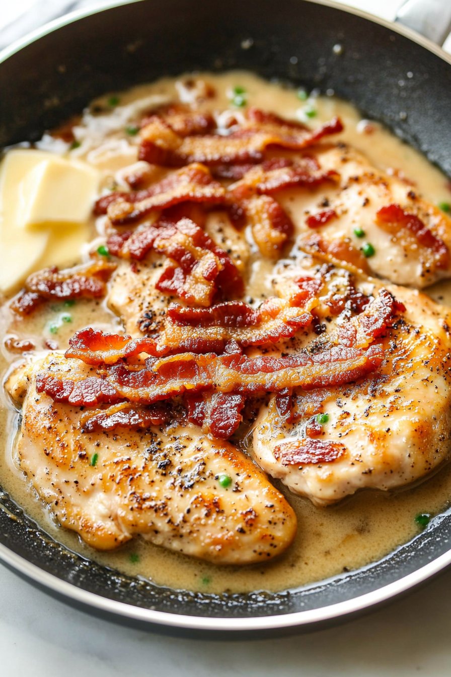 Creamy Bacon Chicken Recipe - Delicious and Easy