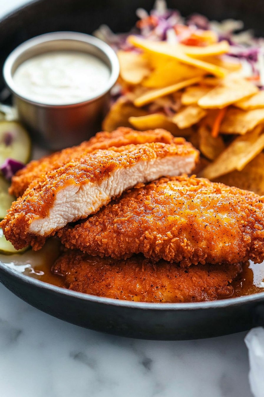 Nashville-Style Hot Chicken Sandwich Recipe