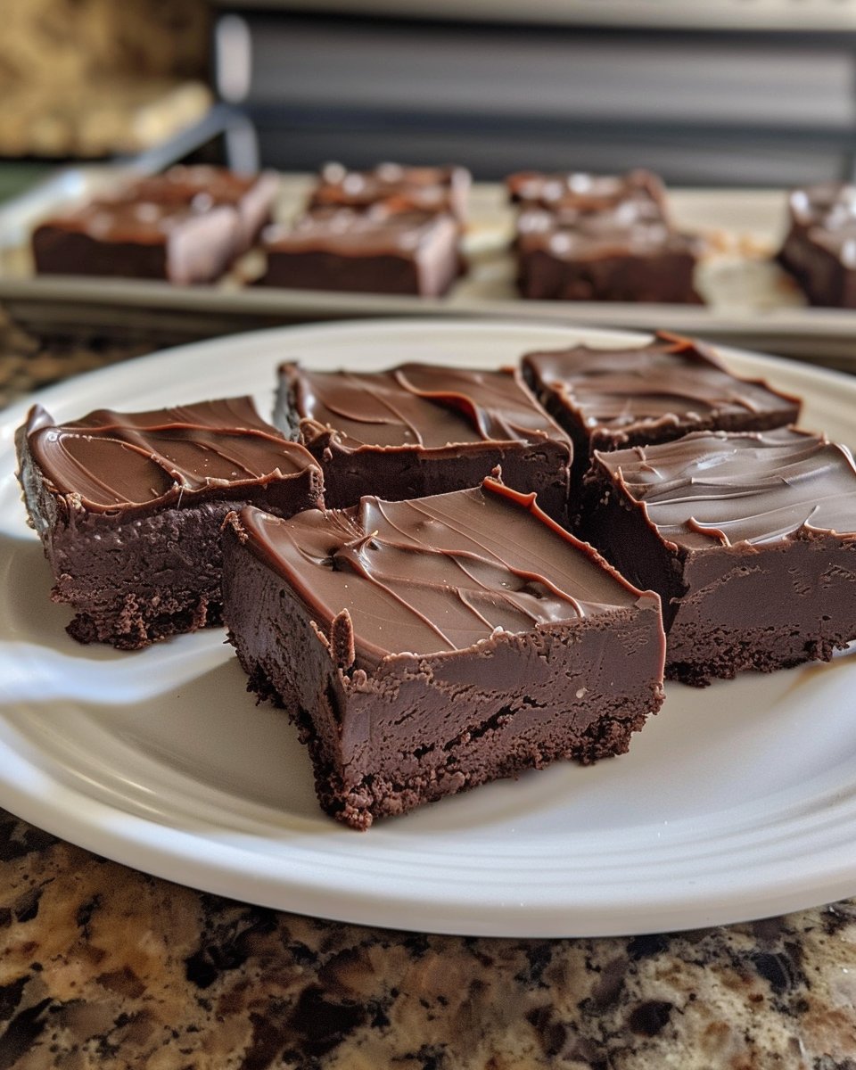 Chocolate Fudge Bars Recipe - Delicious Dessert