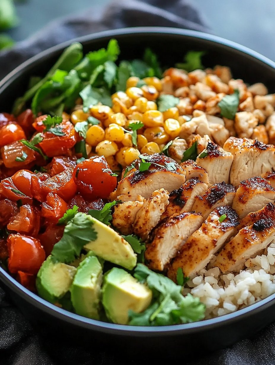 One-Pan Chicken Burrito Bowl Recipe - Easy & Delicious