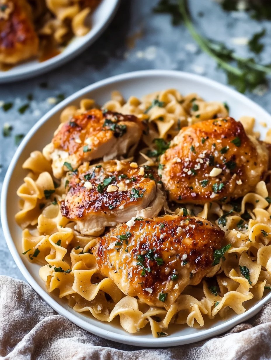 Chicken with Buttered Noodles: A Delicious Dinner Recipe