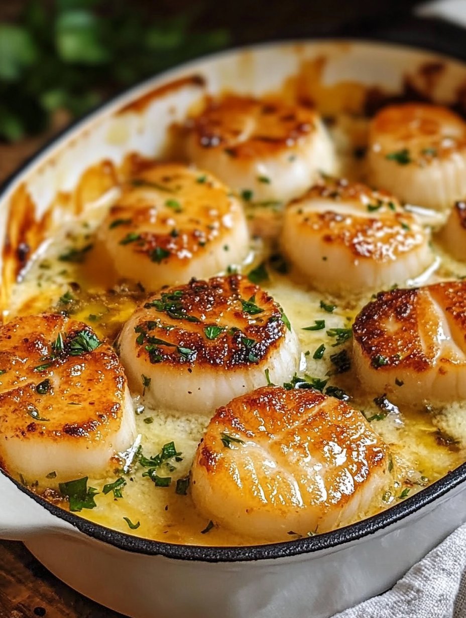 Garlic Butter Baked Scallops: Delicious Recipe Guide