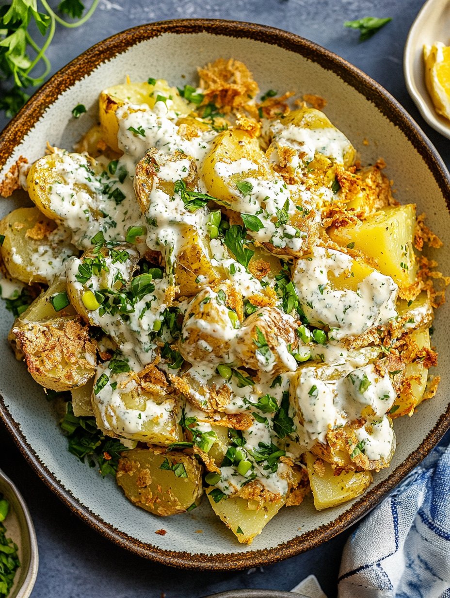 Crispy Potato Salad Recipe: A Delicious Twist