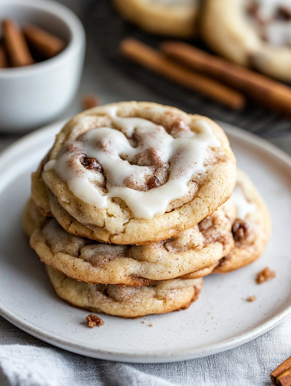 The Best Cinnamon Roll Cookies Recipe