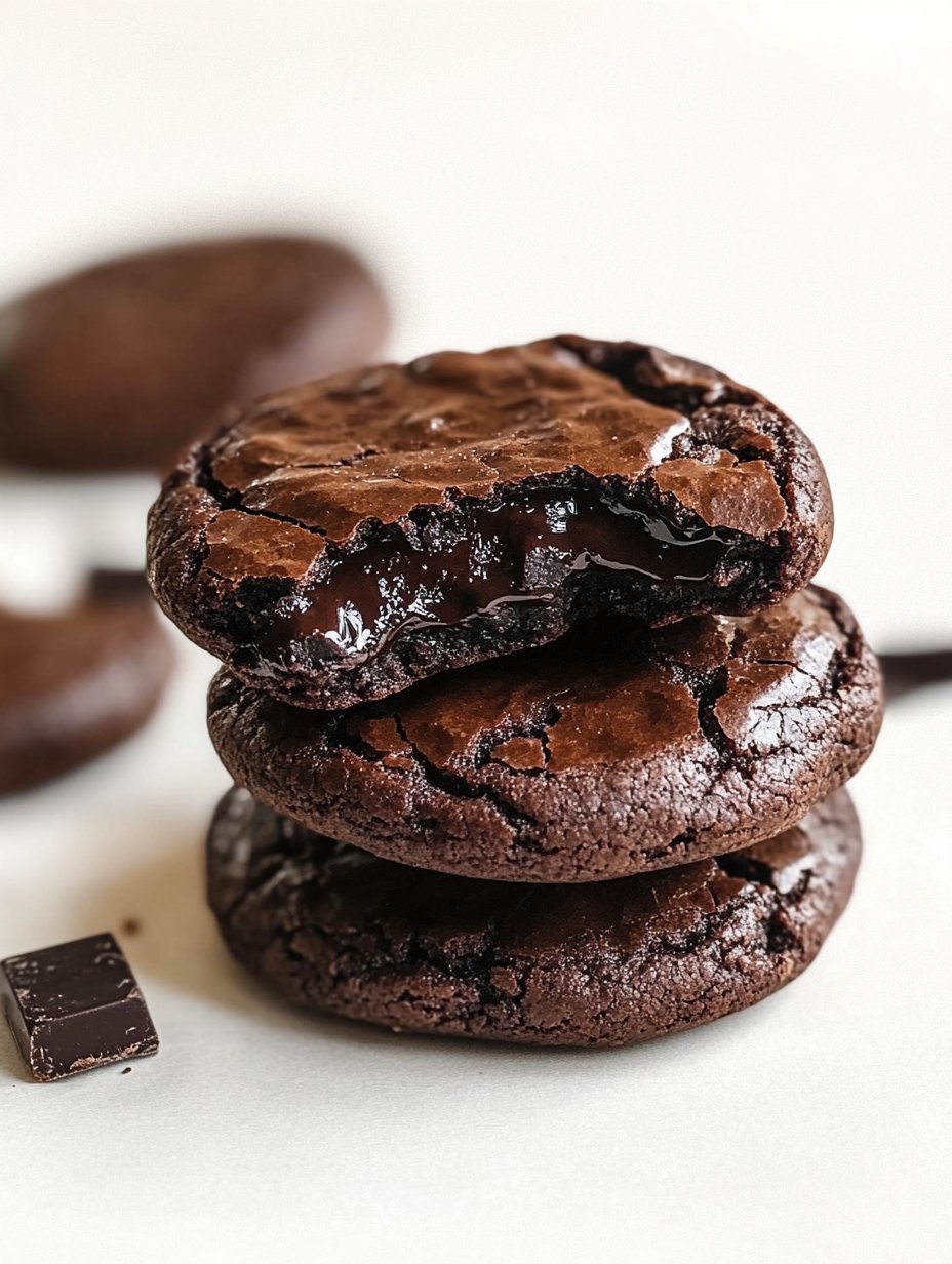 Chocolate Lava Brownie Cookies Recipe